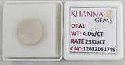 4.06/CT Natural FIRE OPAL with Govt. Lab Certificate-12632D51749